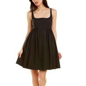 Rebecca Taylor black midi dress NWT